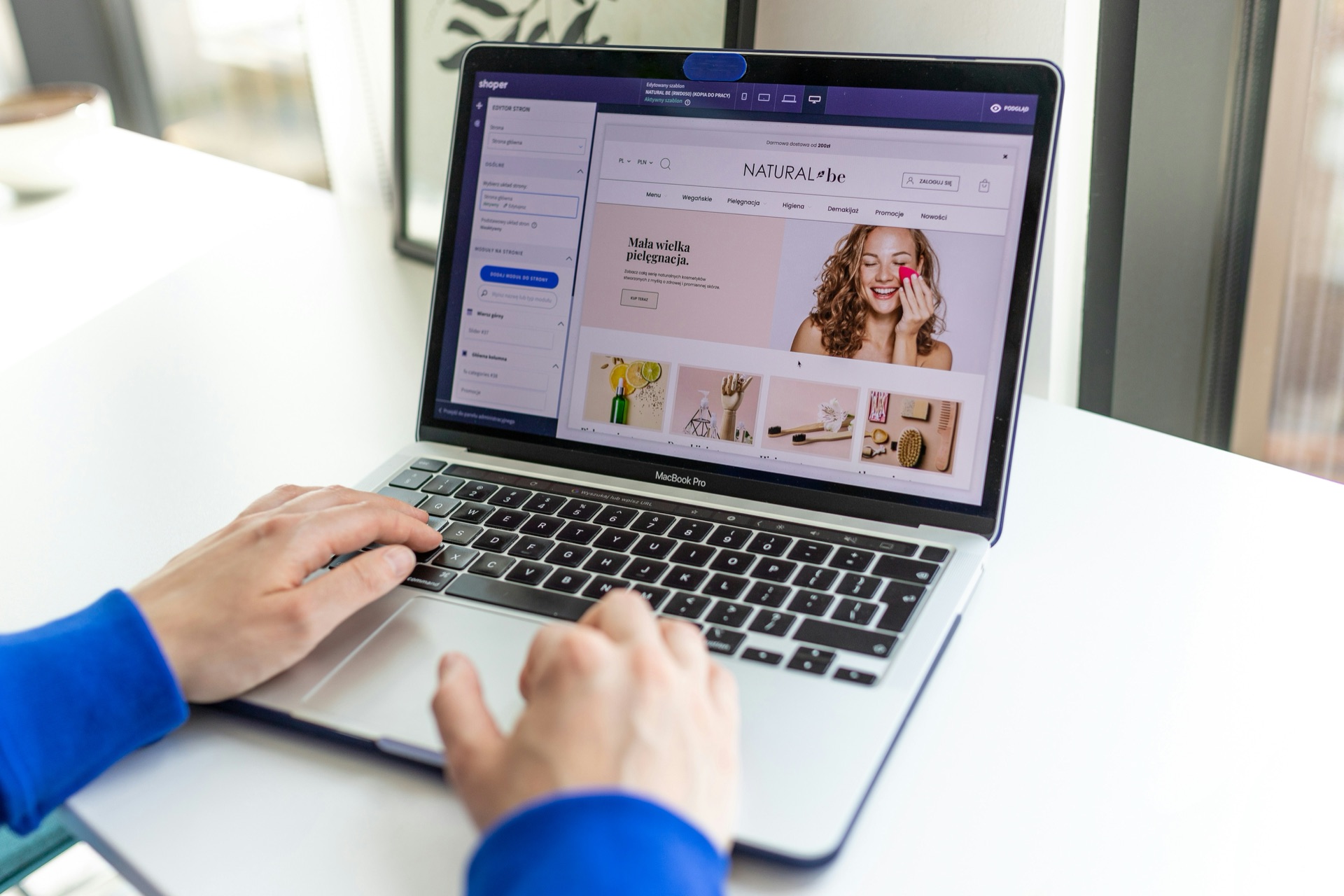 eBay・越境ECプラットフォームのPC画面イメージ